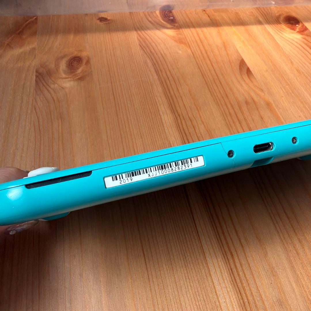 NINTENDO SWITCH LITE ジャンク品 エメラルド 電源つかない
