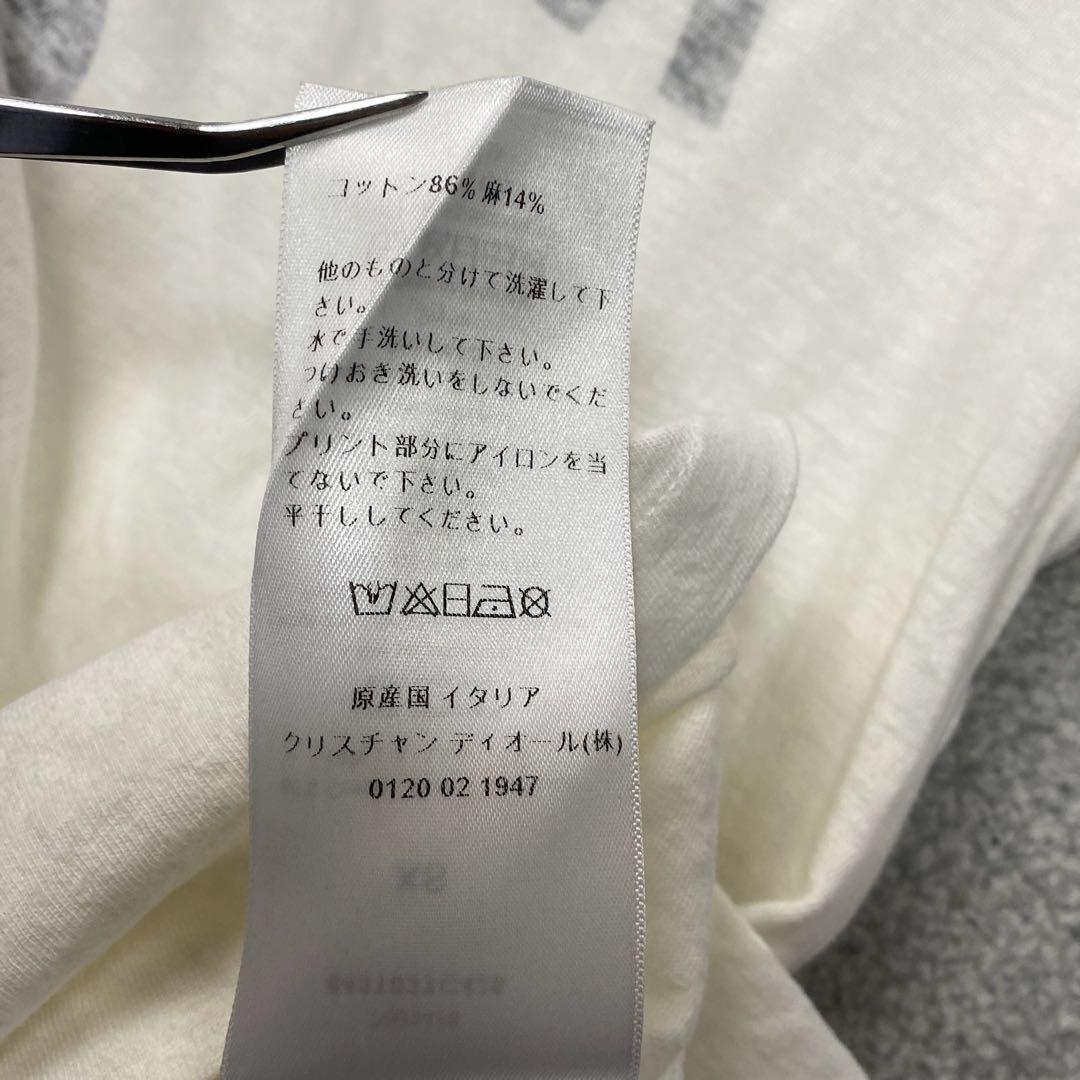 15085 クリスチャンディオール　J'ADIOR インサイドアウトT 白XS