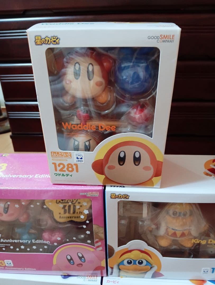 新品未開封★星のカービィ★ねんどろいど★5個セット