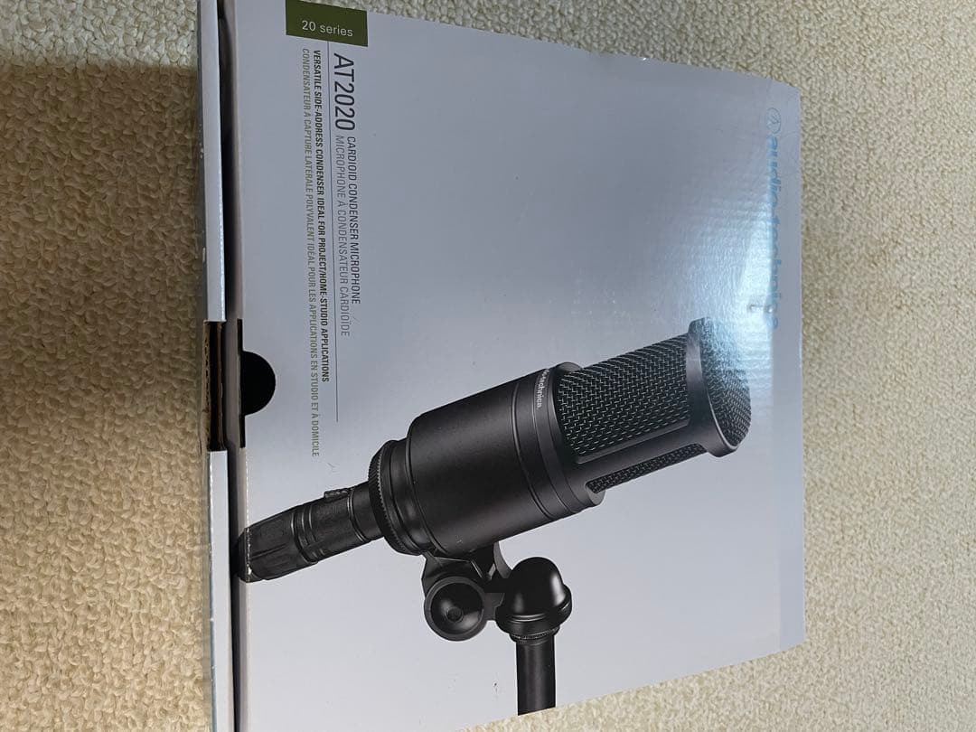 audio-technicaAT2020 コンデンサーマイク
