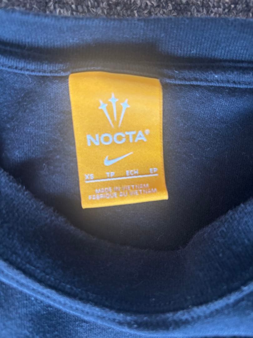 Nike NOCTA ブラック Tシャツ XS