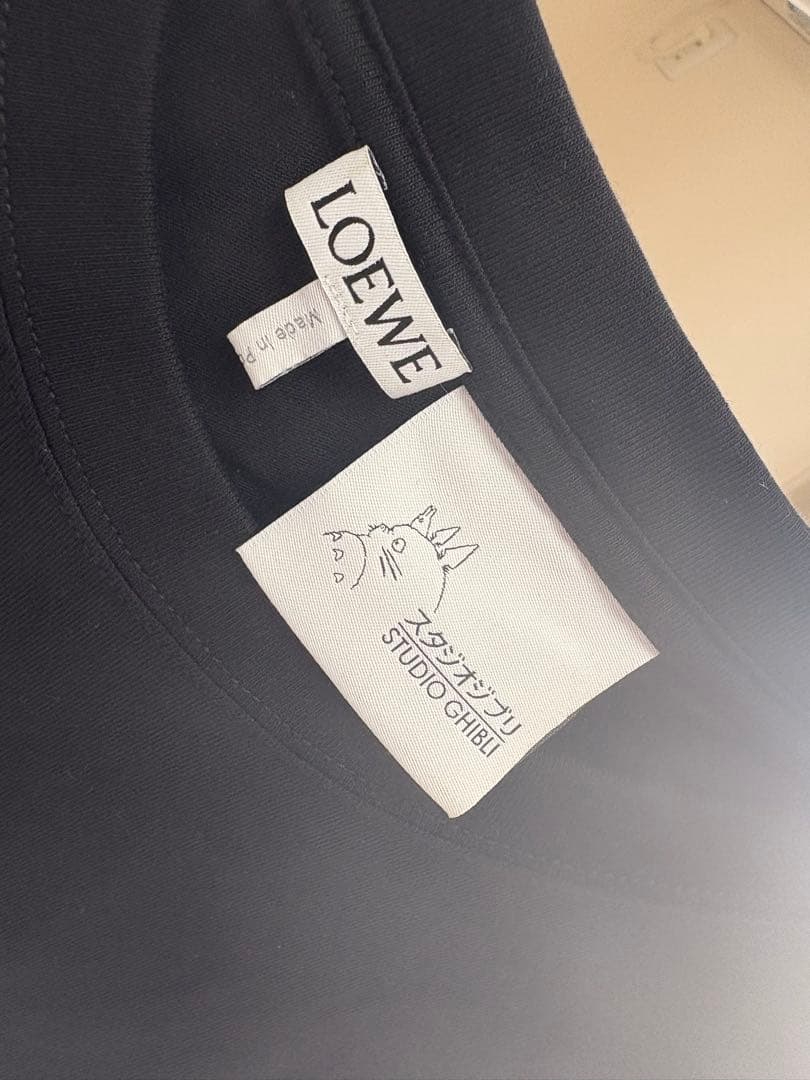 ロエベLOEWE 2021SSスタジオジブリ となりのトトロ コラボTシャツ