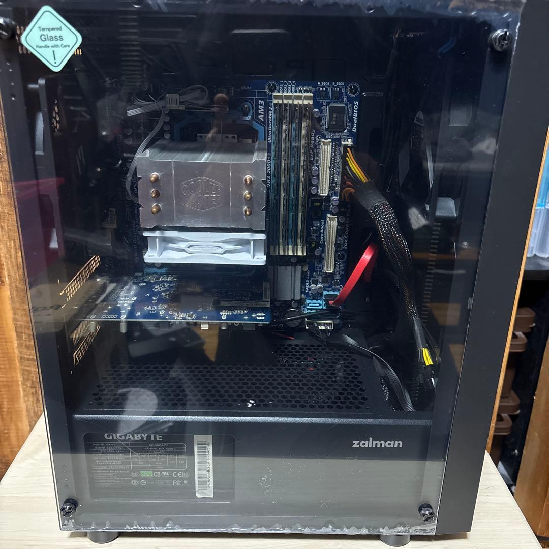 デスクトップPC Windows10  新品ケース
