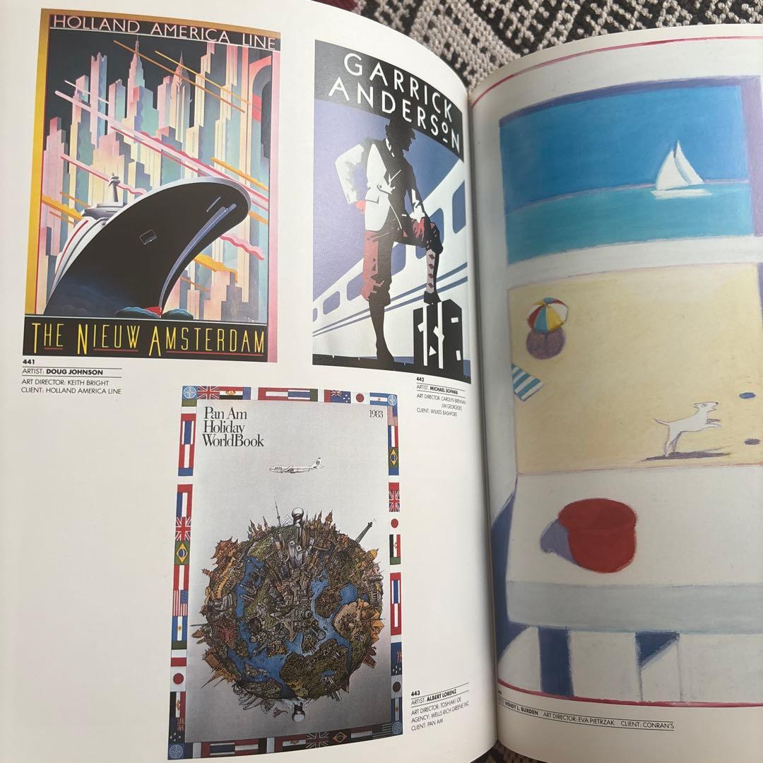 定価15000円アメリカのポップで創造性の高いイラスト集　全415ページ