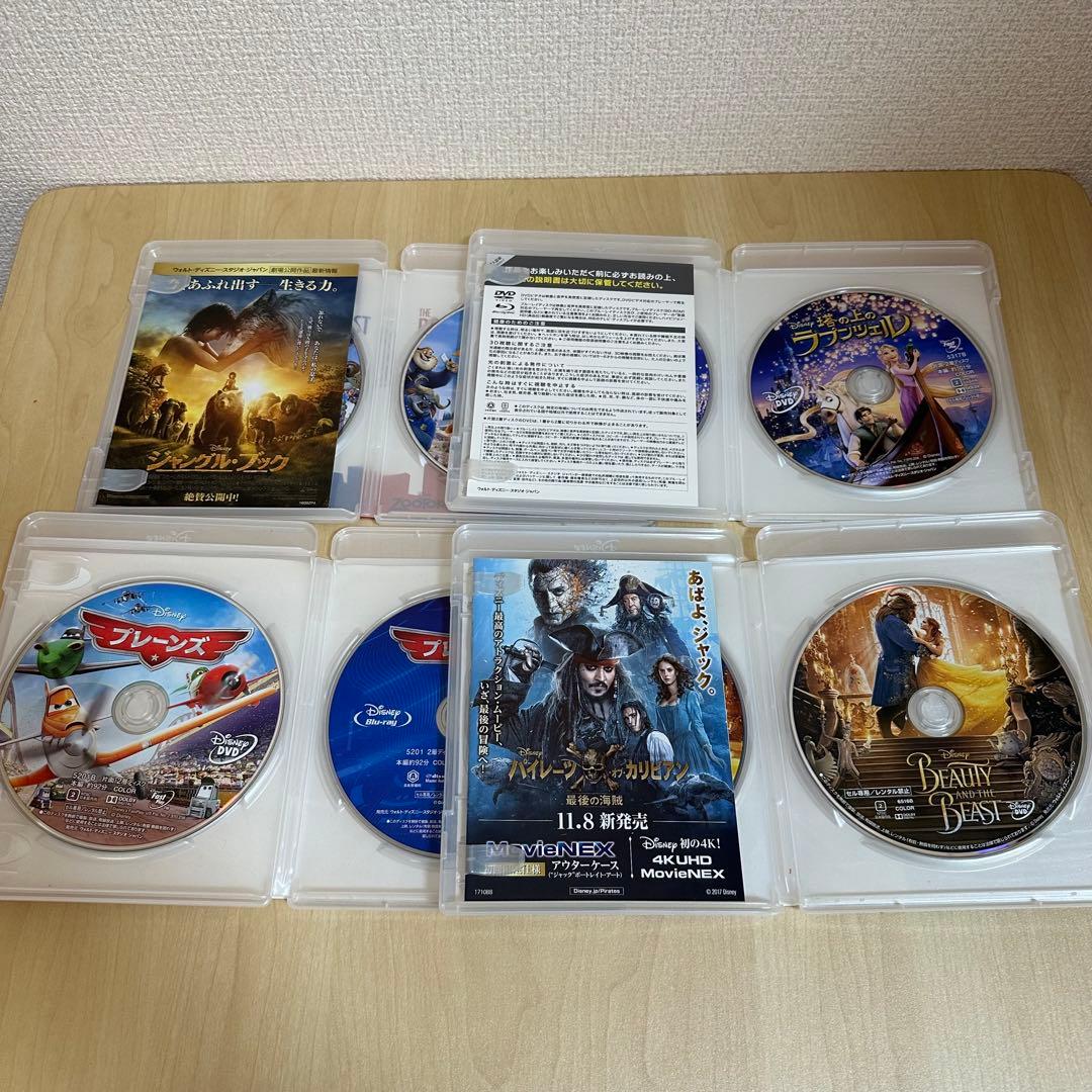 【動作確認済】ディズニー DVD ブルーレイ 12本セット MovieNEX