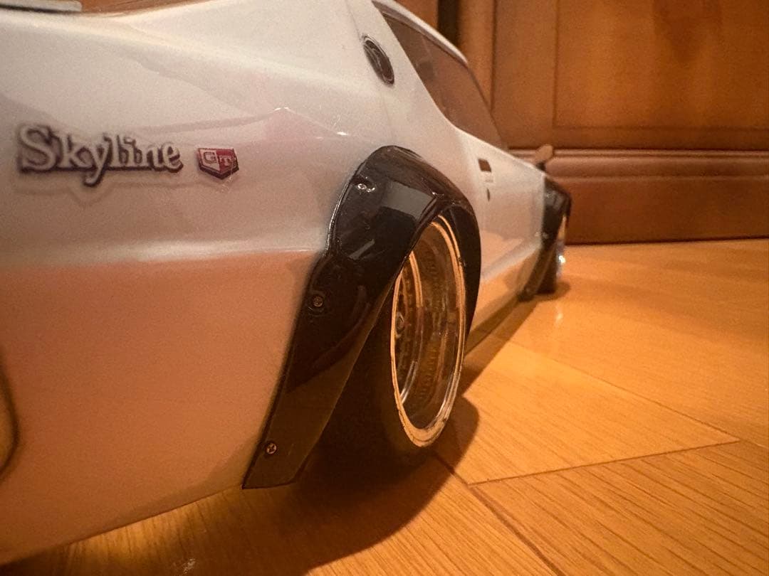 スカイラインGTR ケンメリ　タミヤ　ラジコン　シャーシプロポ付き