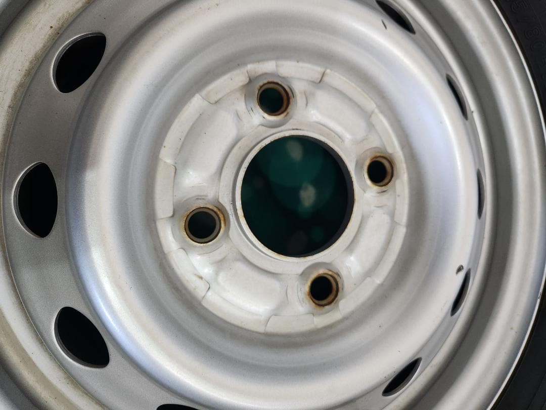 送料込☆2023 ヨコハマ タイヤホイールセット145/80R12☆4本