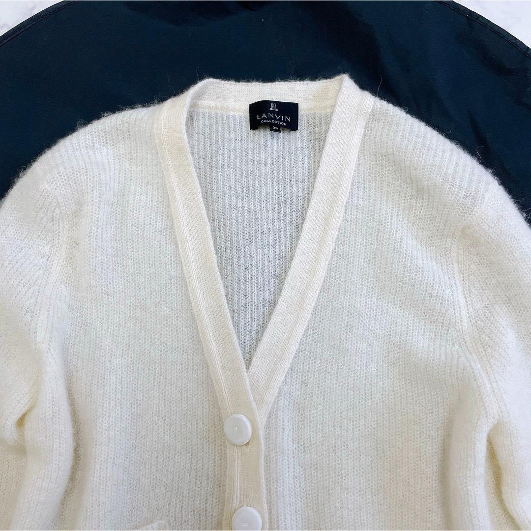 美品 ランバン コレクション ニットアンサンブル アルパカ ウール 38 M