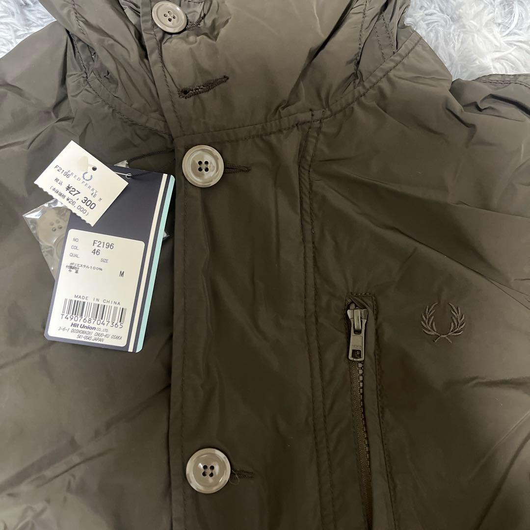 Fred Perry F2196 モッズコート M オリーブ