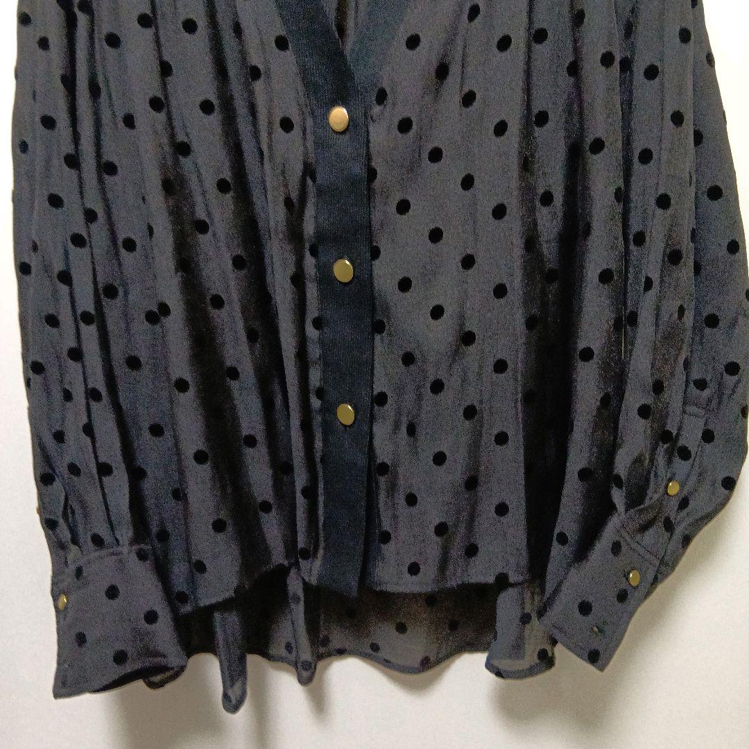 【新品】COLLAGE GALLARDAGALANTE　カーディガン　水玉