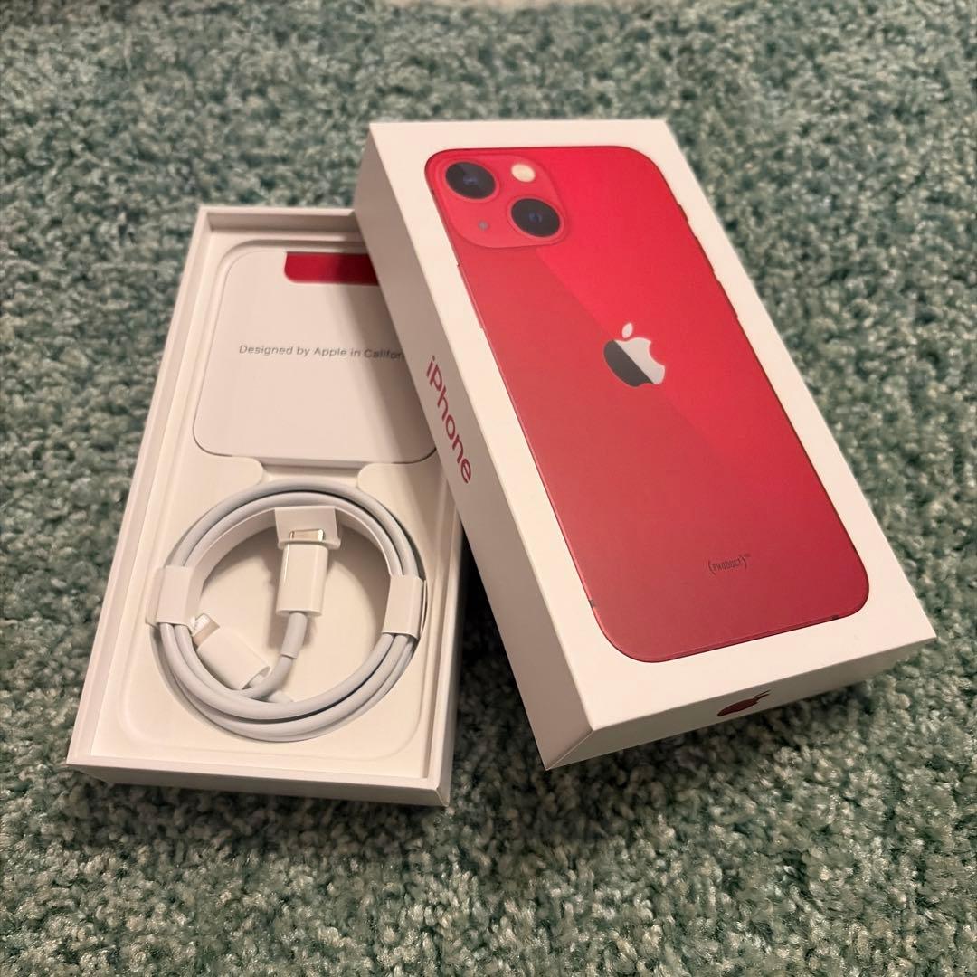 iPhone13mini PRODUCT RED 美品