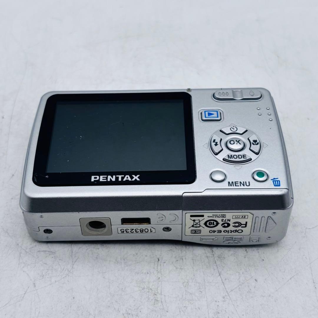 【美品動作確認済み】PENTAX Optio E40 単三電池