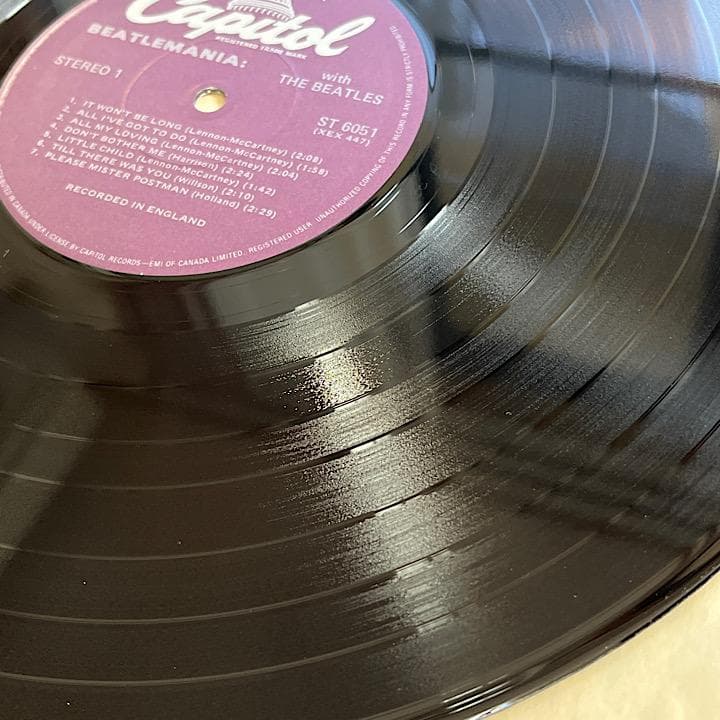 ★美品 カナダ盤 ビートルズ BEATLEMANIA !