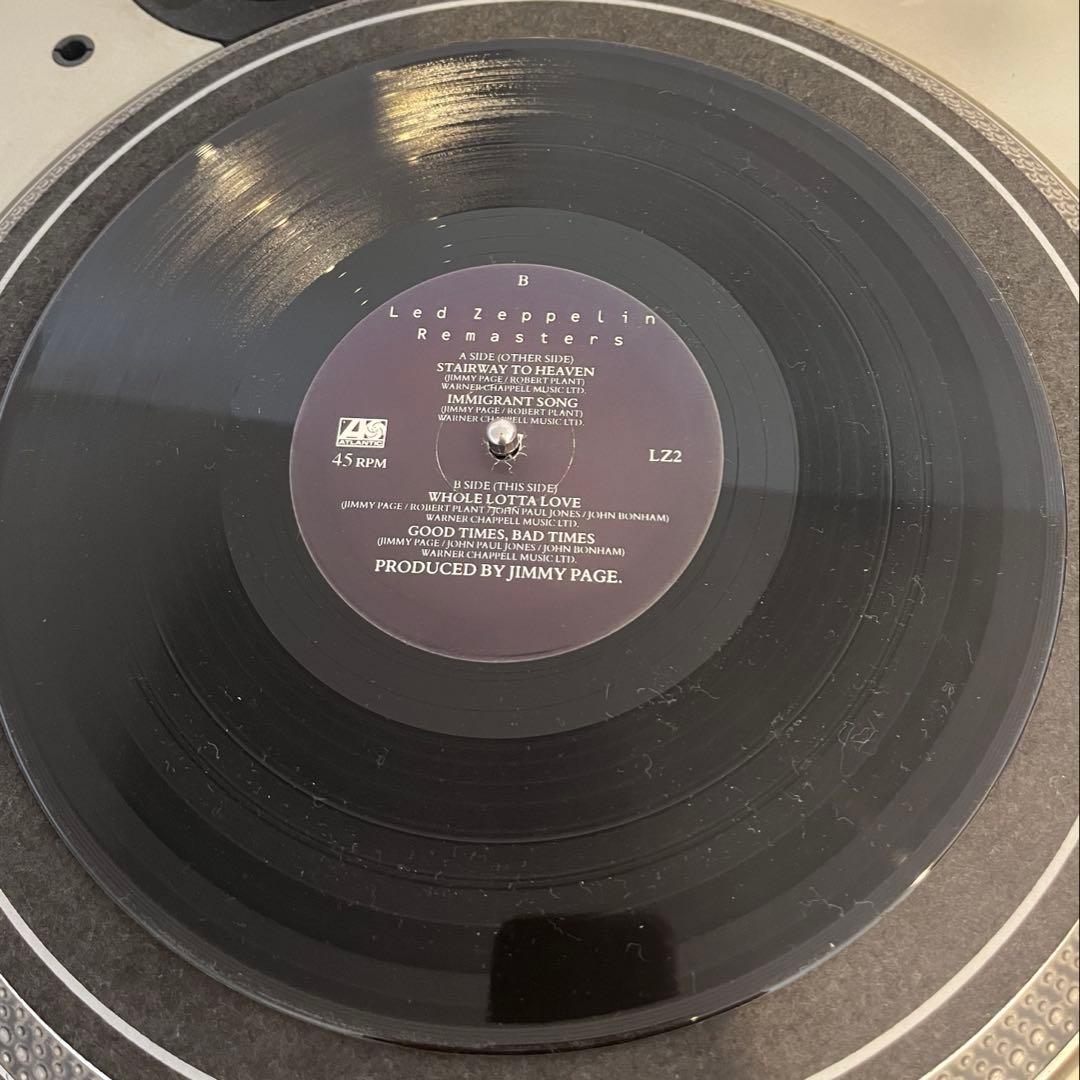 Led Zeppelin Remasters レコード 10インチ