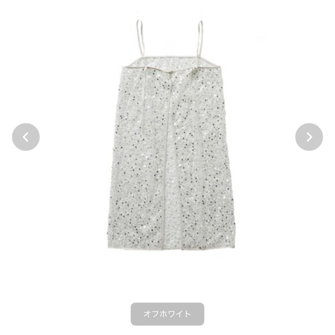 【新品未使用】andresd kirakira spangle dress