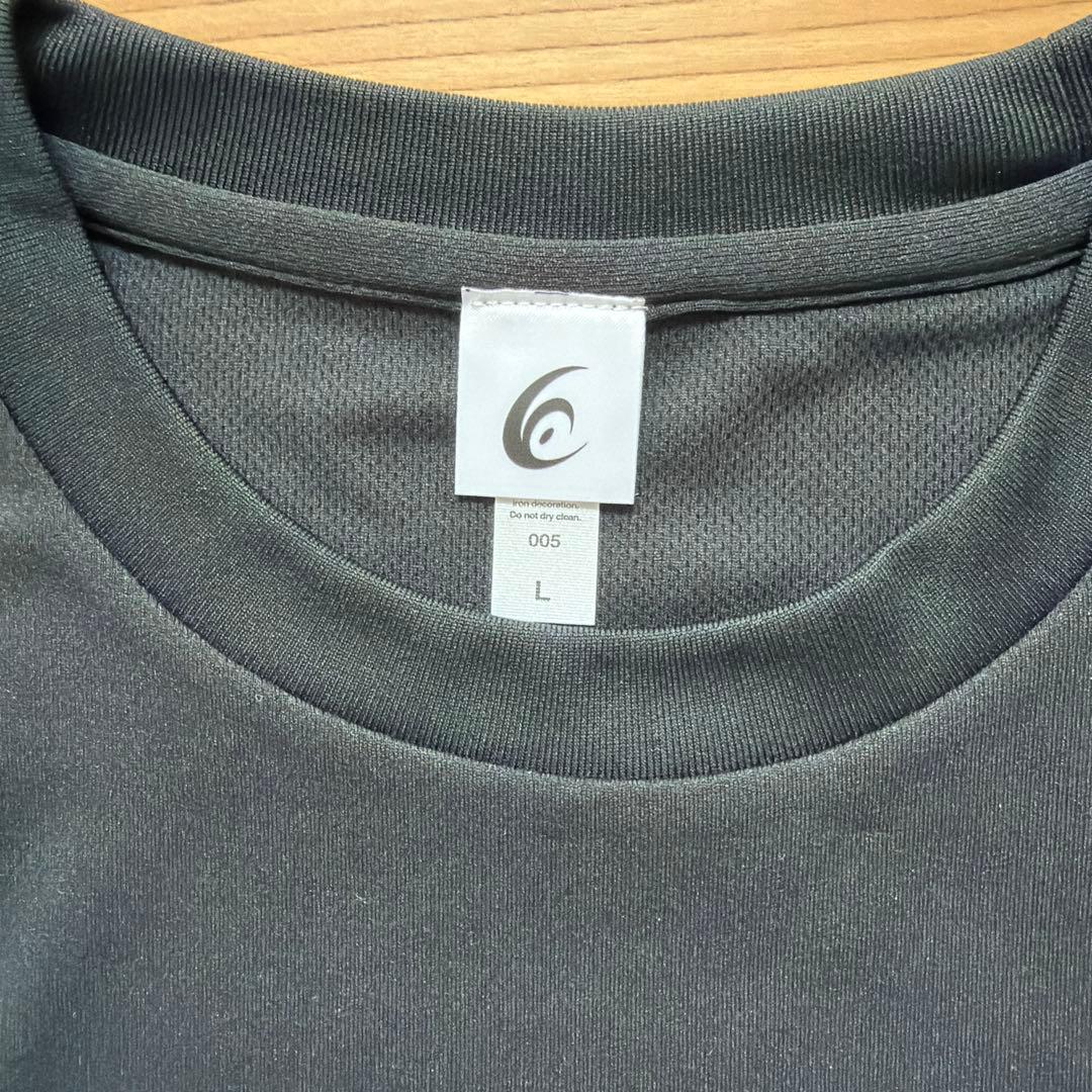 RELIVE リライブシャツ 丸ネック Tシャツ Lサイズ　黒　男女兼用
