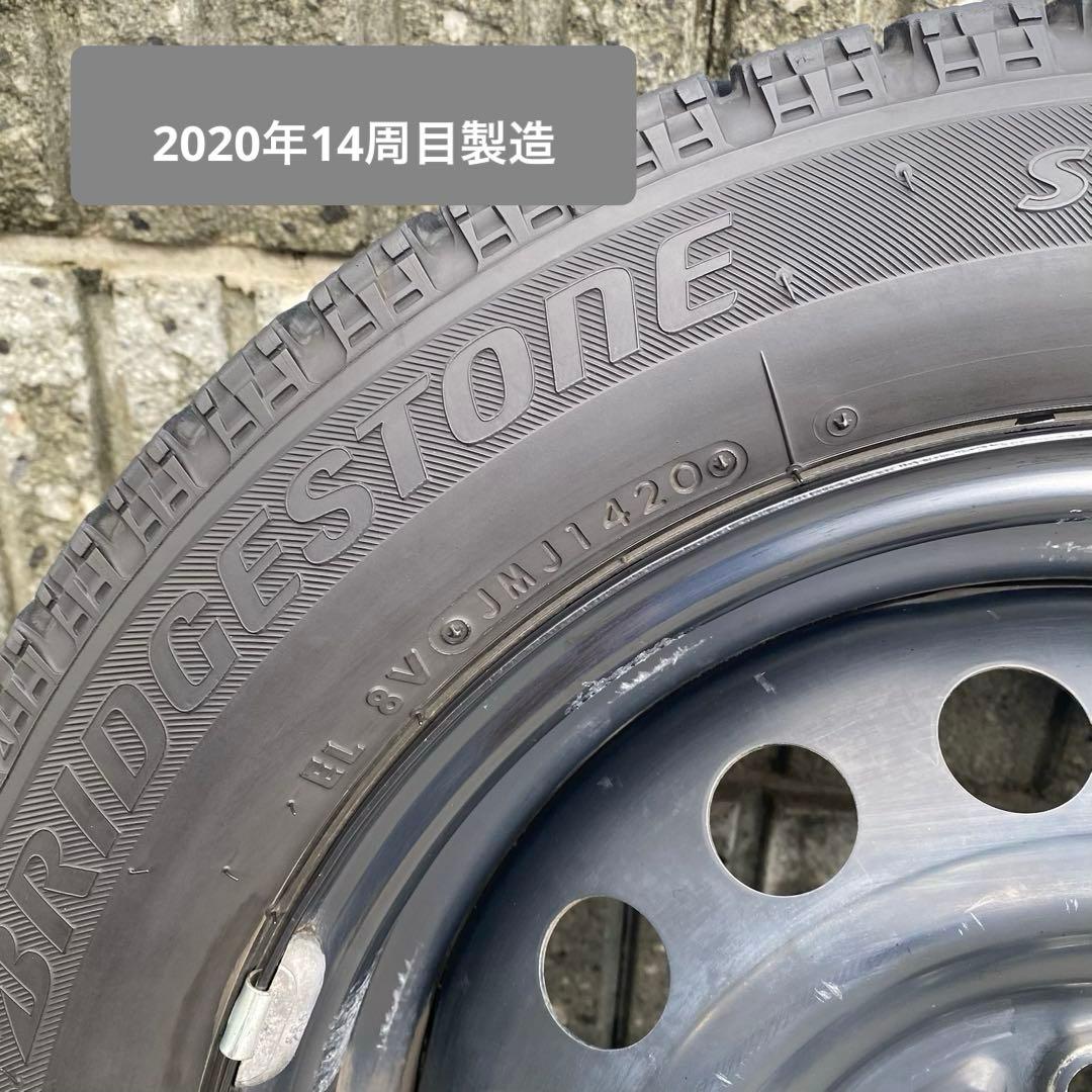ブリヂストン ブリザックVRX 155/65R14 タイヤ ホイールセット❷