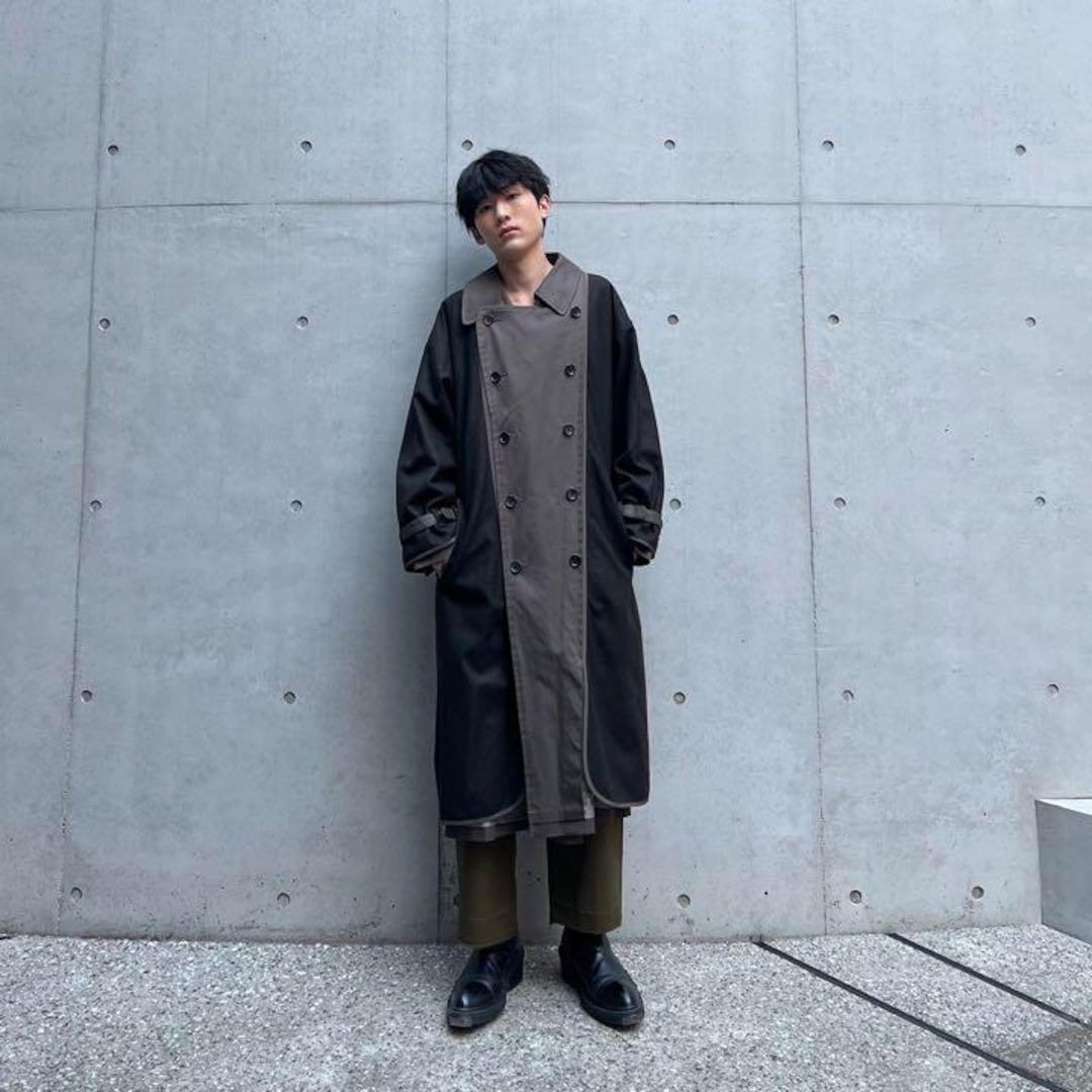 ジャケット・アウター YOKE 20aw REVERSIBLE TRENCH COAT