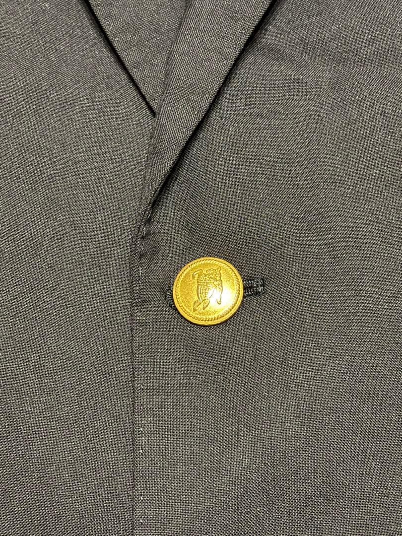 city【極美品/名作】バーバリーロンドン 金ボタン ブレザー モヘヤ混
