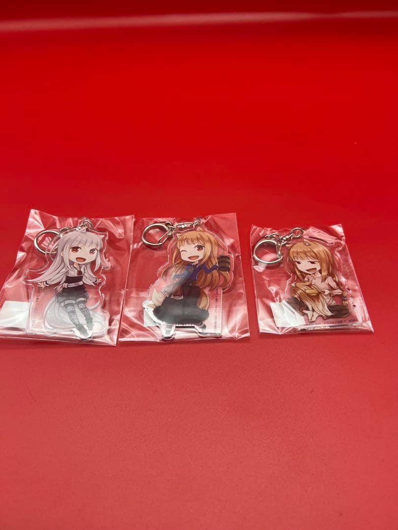 狼と香辛料　Gofa アクリルキーホルダー　セット