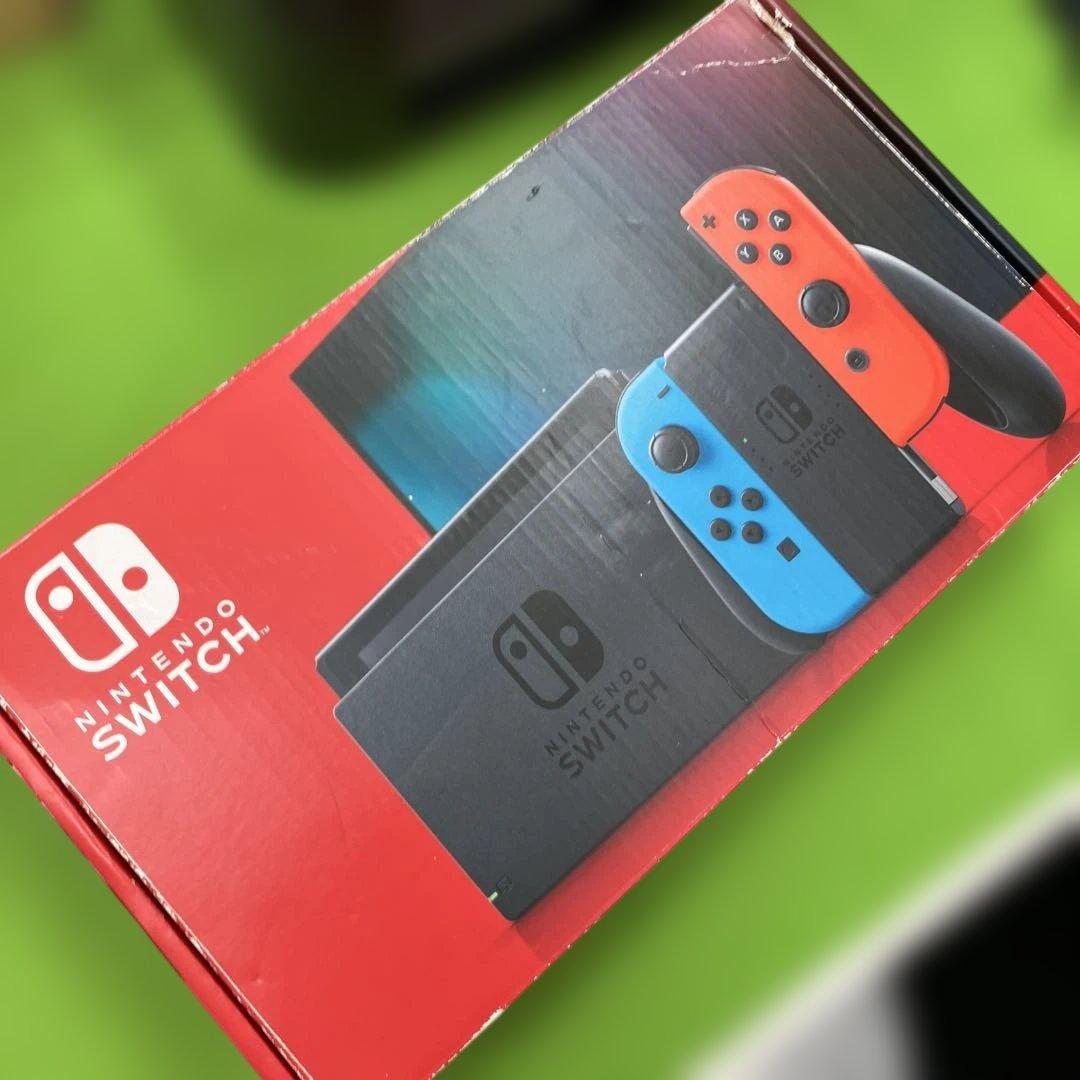 完動品‼️ニンテンドースイッチ本体 Joy-Con Switch ネオン