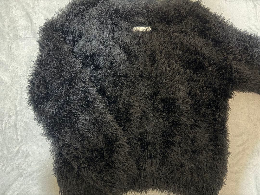 トップス melt the lady basic shaggy cardigan