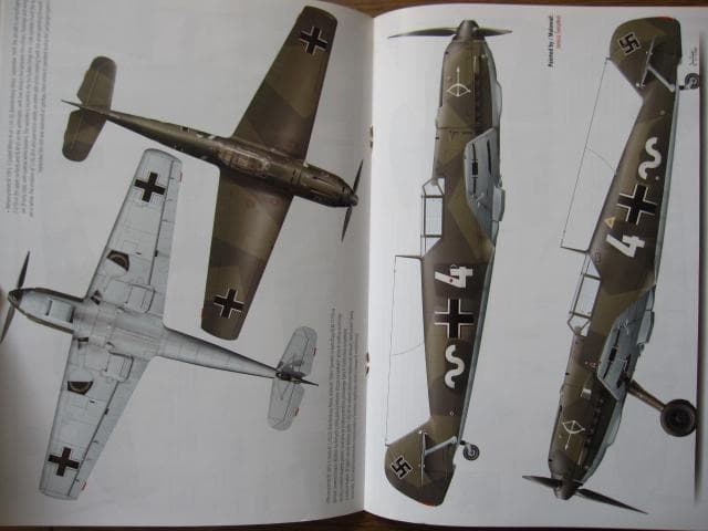 洋書 Messerschmitt Bf 109 E (Top Drawings)