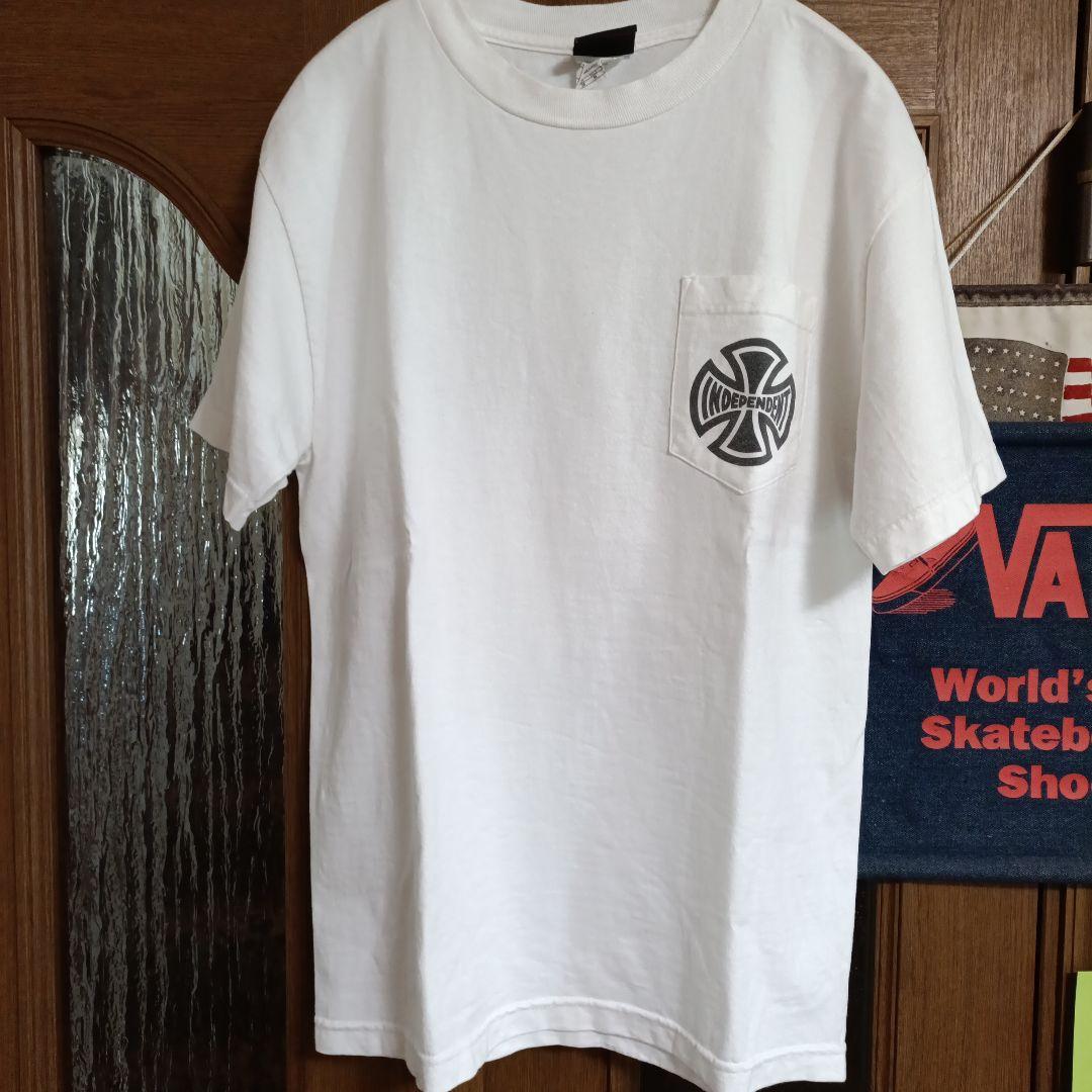 INDEPENDENT スカルグラフィック Tシャツ　アイアンクロス