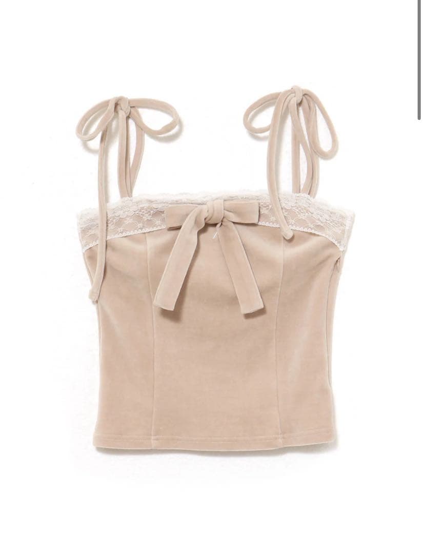 アンドマリーJemma ribbon camisole