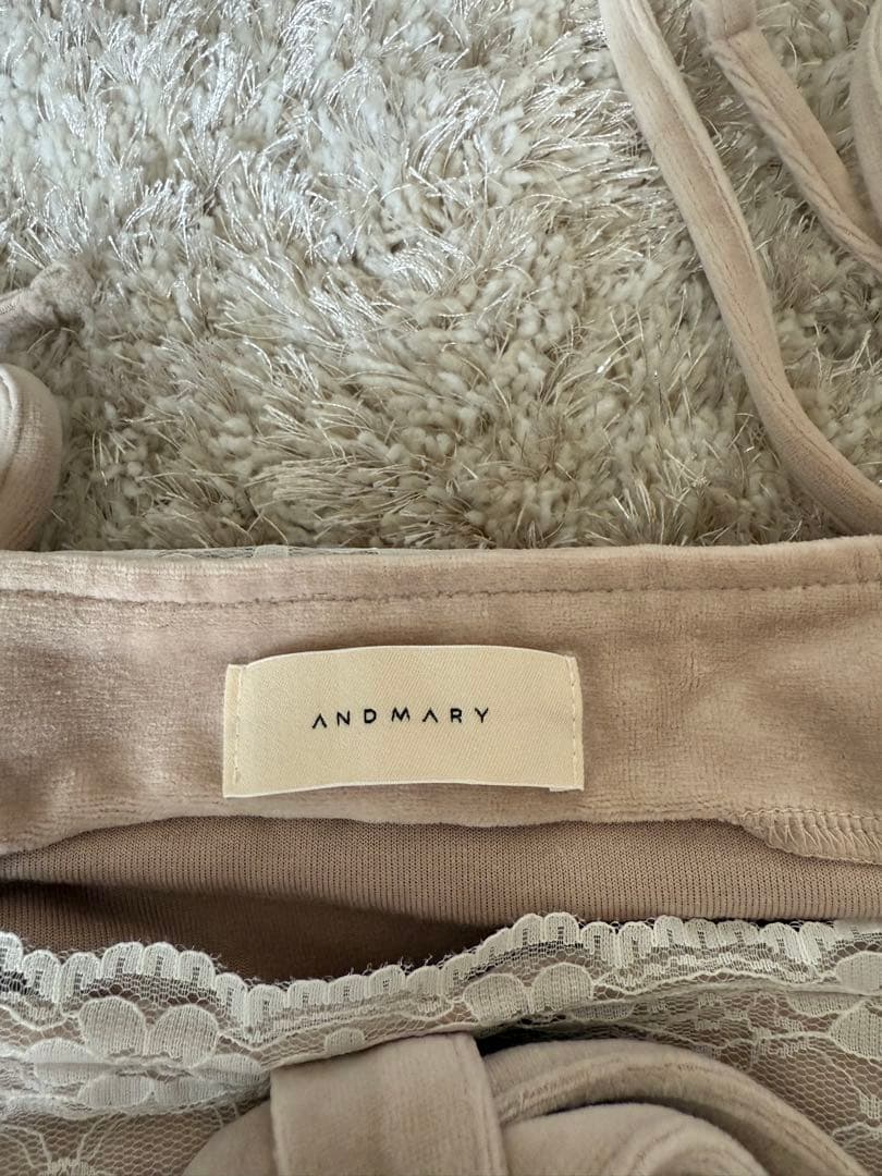 アンドマリーJemma ribbon camisole