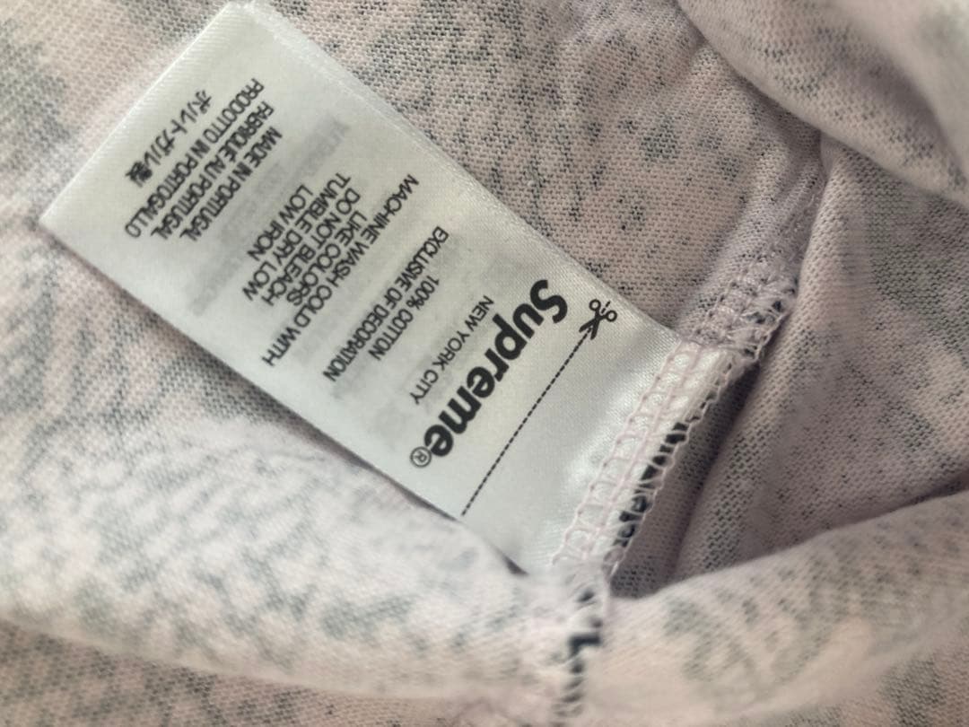Supreme ヘビ柄 Tシャツ