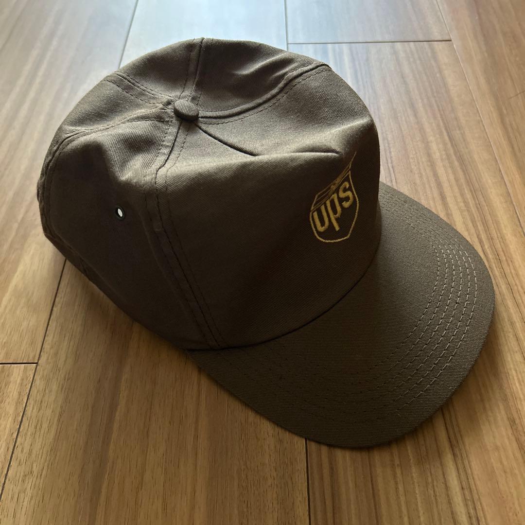 【USA製】UPS キャップ ワーク ブラウン 企業系