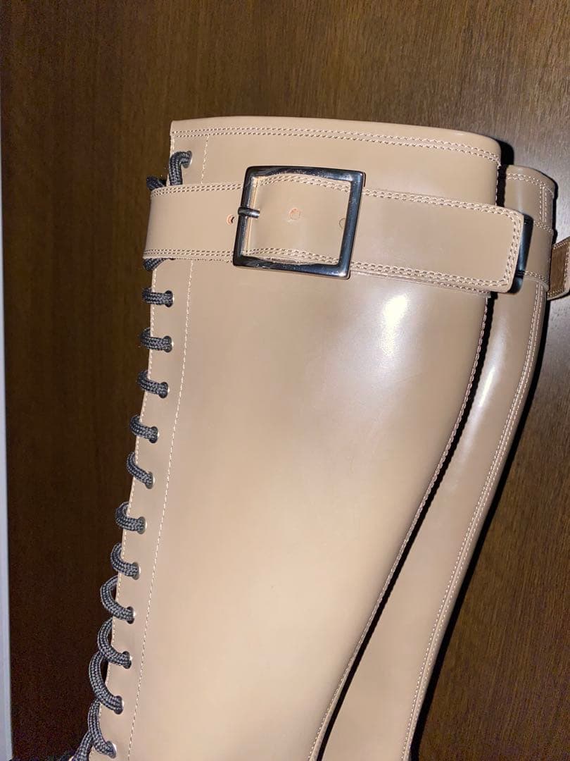 alexander mcqueen tread slick ロング　ブーツ