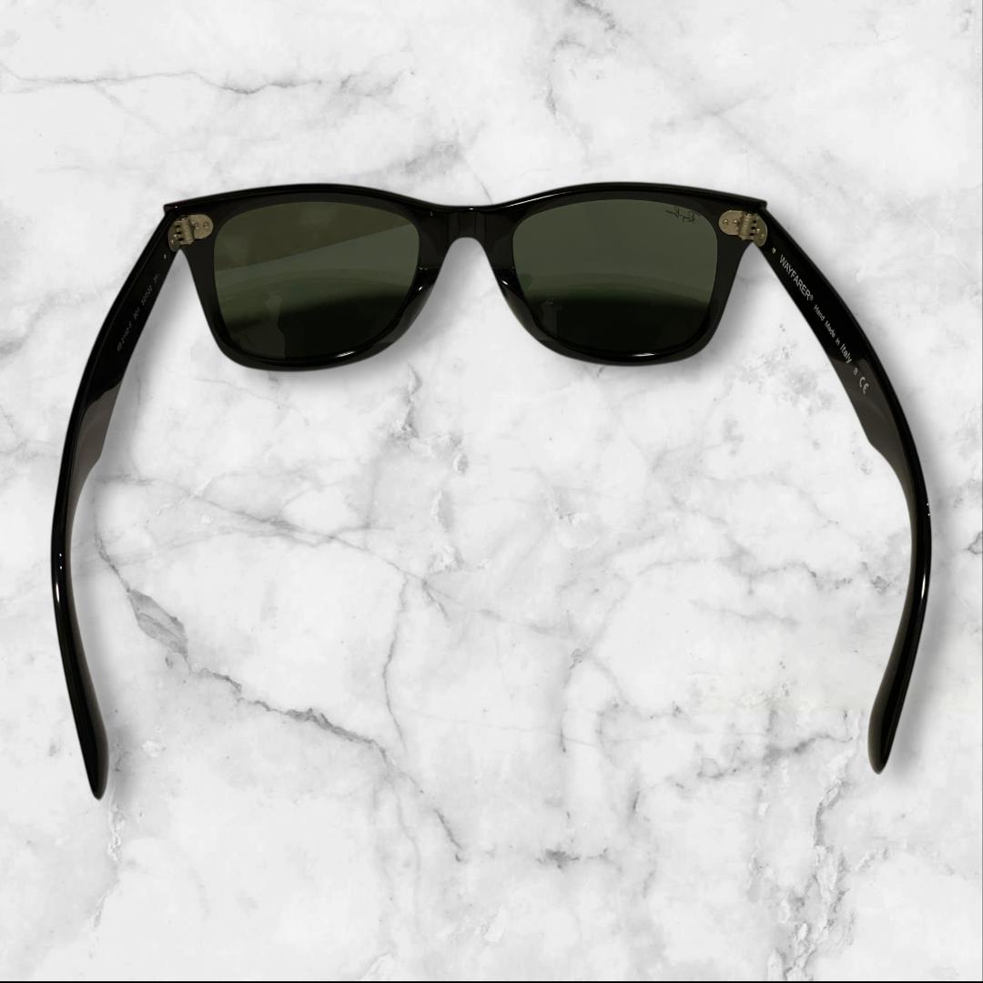 Ray-Ban WAYFARER 黒 グリーンレンズ 伊製