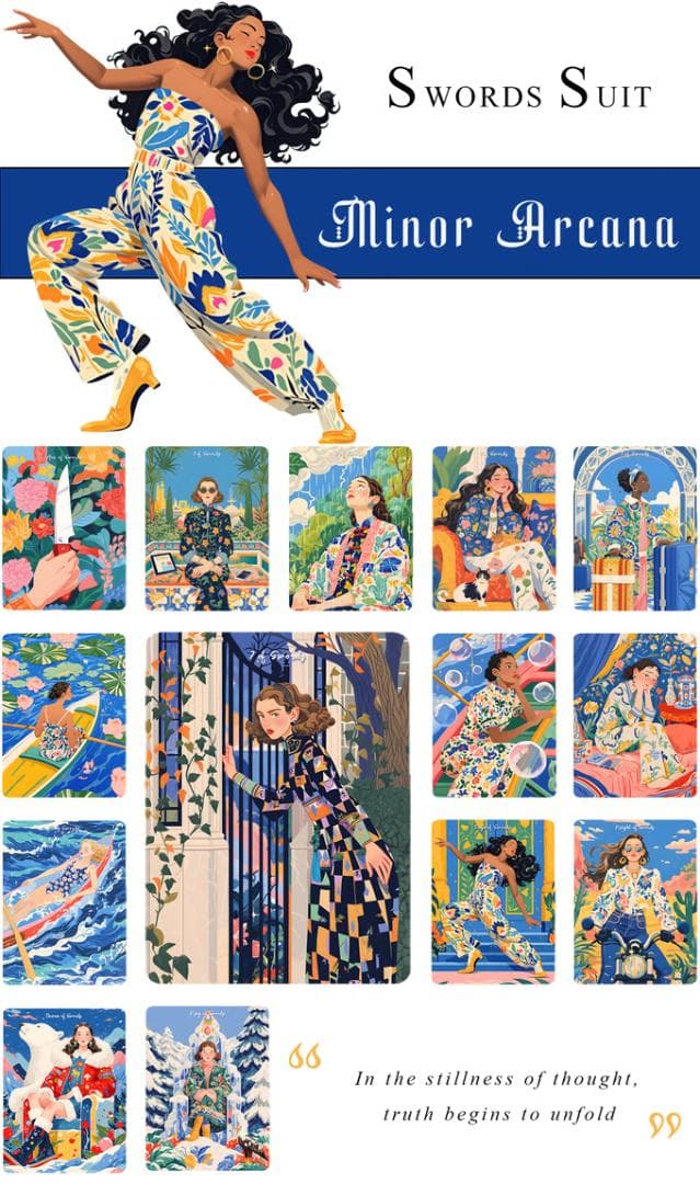 【正規品タロットカード】クラファン完売✨希少✨現代的なアートワークの美麗デッキ