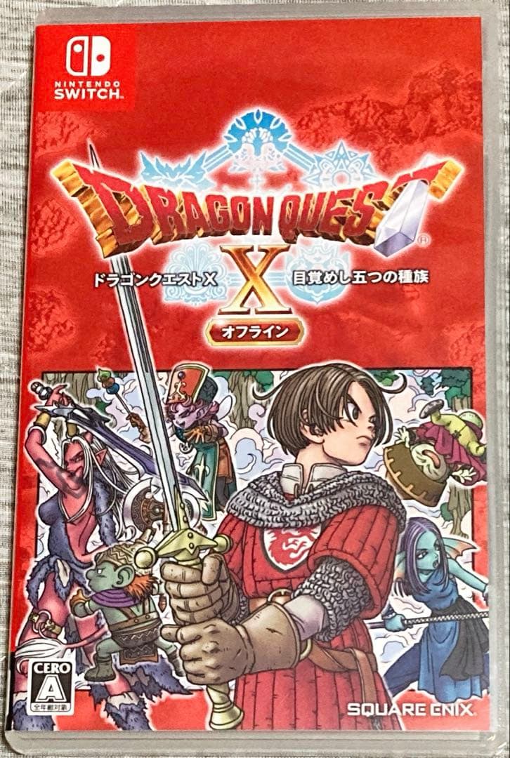 任天堂スイッチドラゴンクエストX目覚めし五つの種族オフラインメンズ（動作確認⭕️）