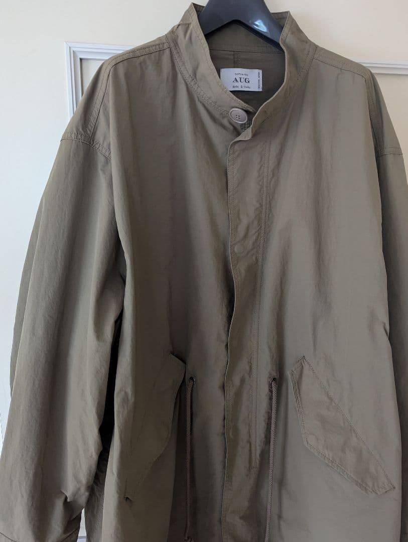 展示のみ　美品AUG フィシュテールコート　KHAKI