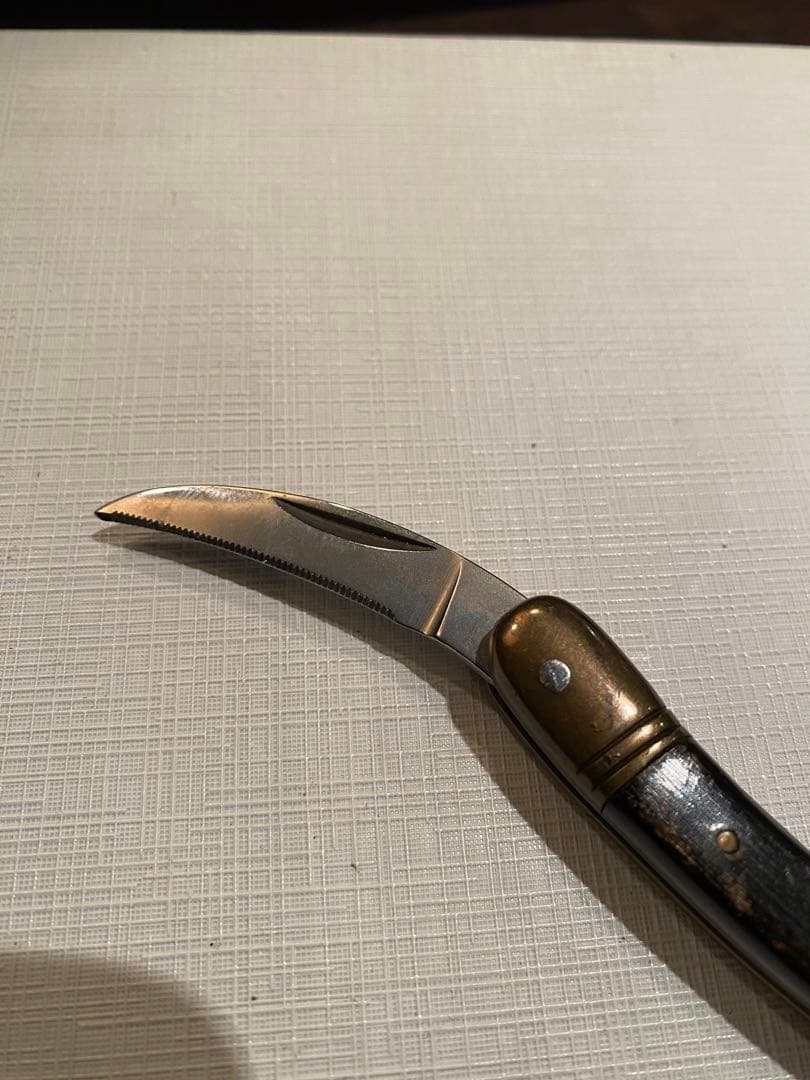 ソムリエナイフ シャトーラギオール ブラックボーン ジャンク品