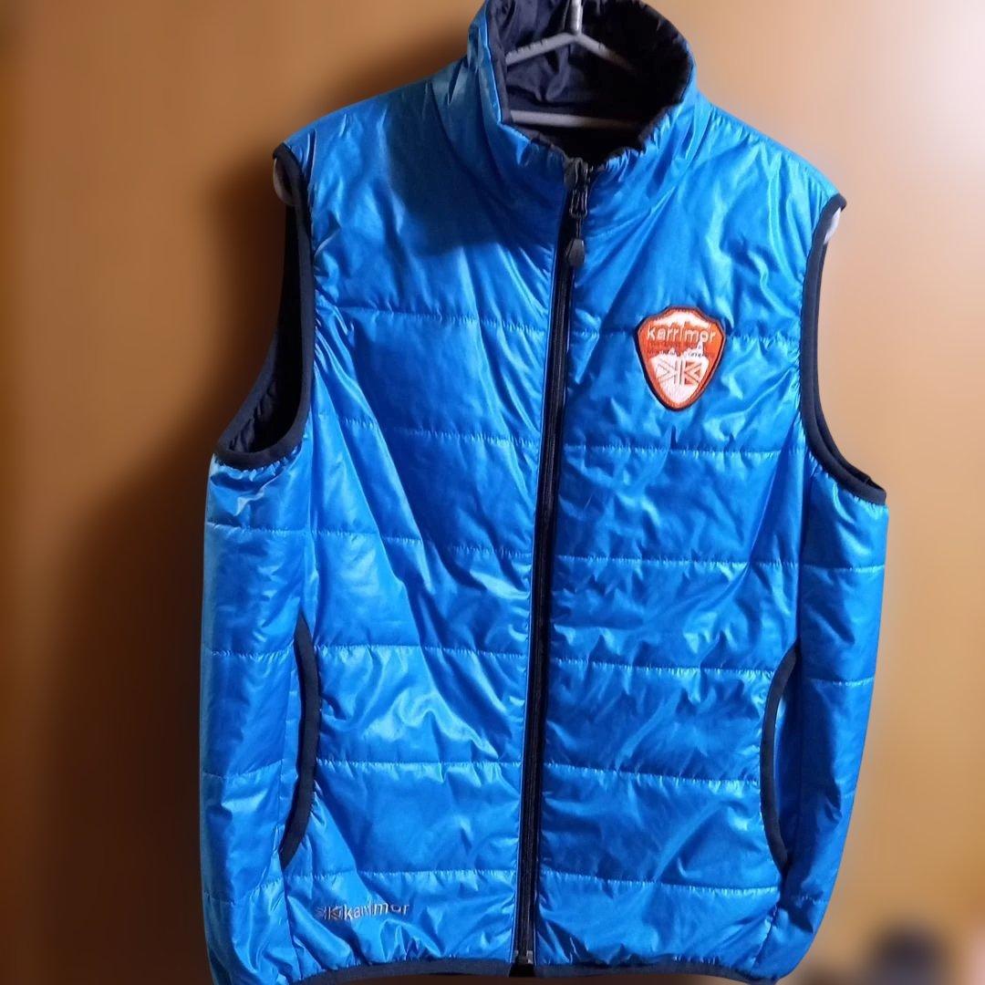 (未使用) karrimor リバーシブル ダウンベスト Mサイズ