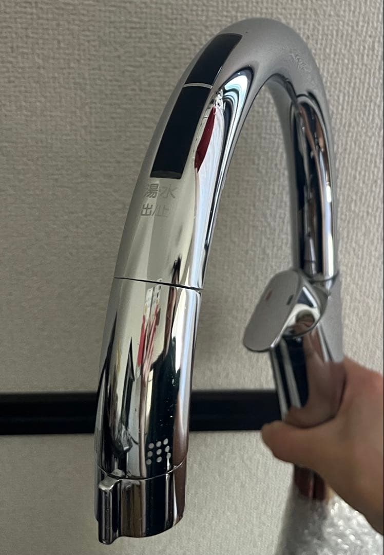 【美品】LIXIL キッチン用タッチレス水栓　JF-NA466S型