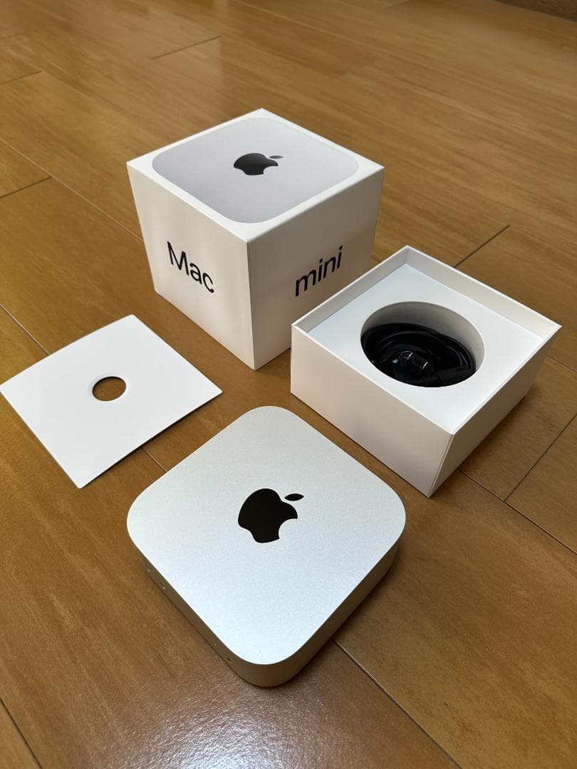Apple Mac mini m4 メモリ:16GB SSD:256GB