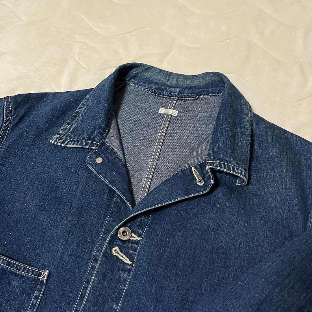 A.PRESSE アプレッセ 23SS デニムカバーオールジャケット