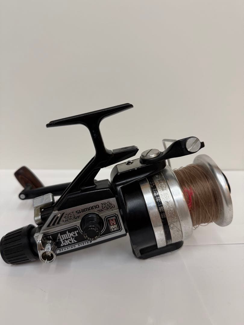 【希少・名機】ダイワSS5000C ビンテージ スピニングリール ウッドハンドル