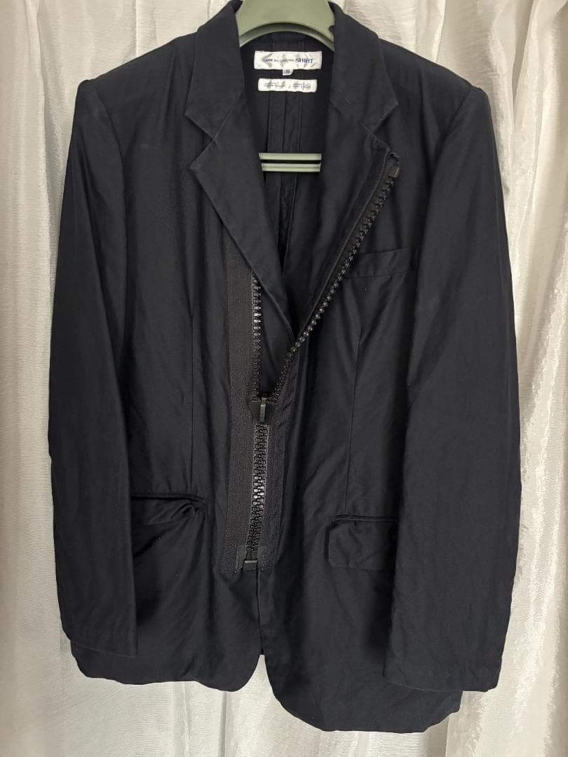 週末値下COMME des GARCONS SHIRT デカジップジャケット M
