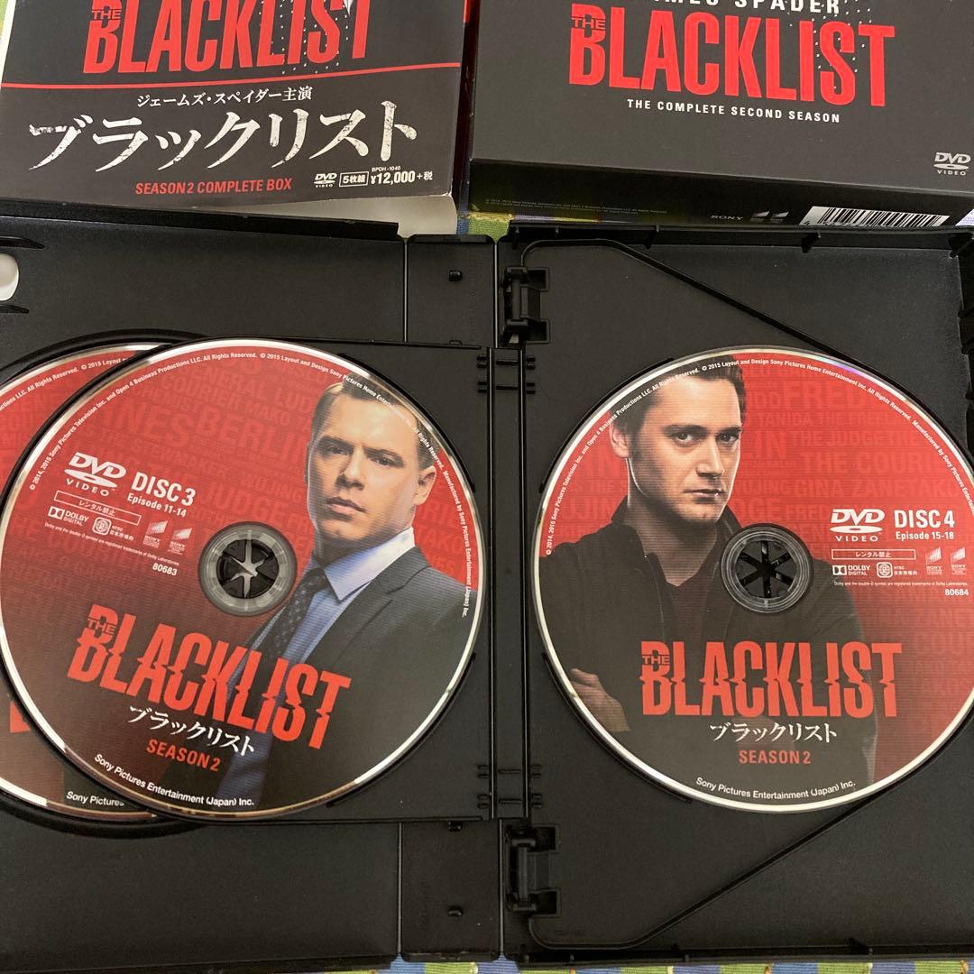 ブラックリスト DVD コンプリートボックス　シーズン１〜６　まとめ売り