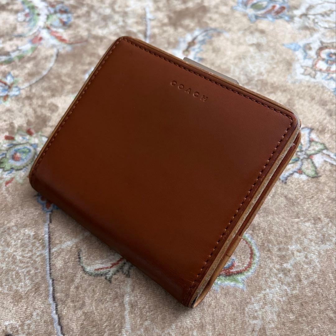 COACH財布　キャメル