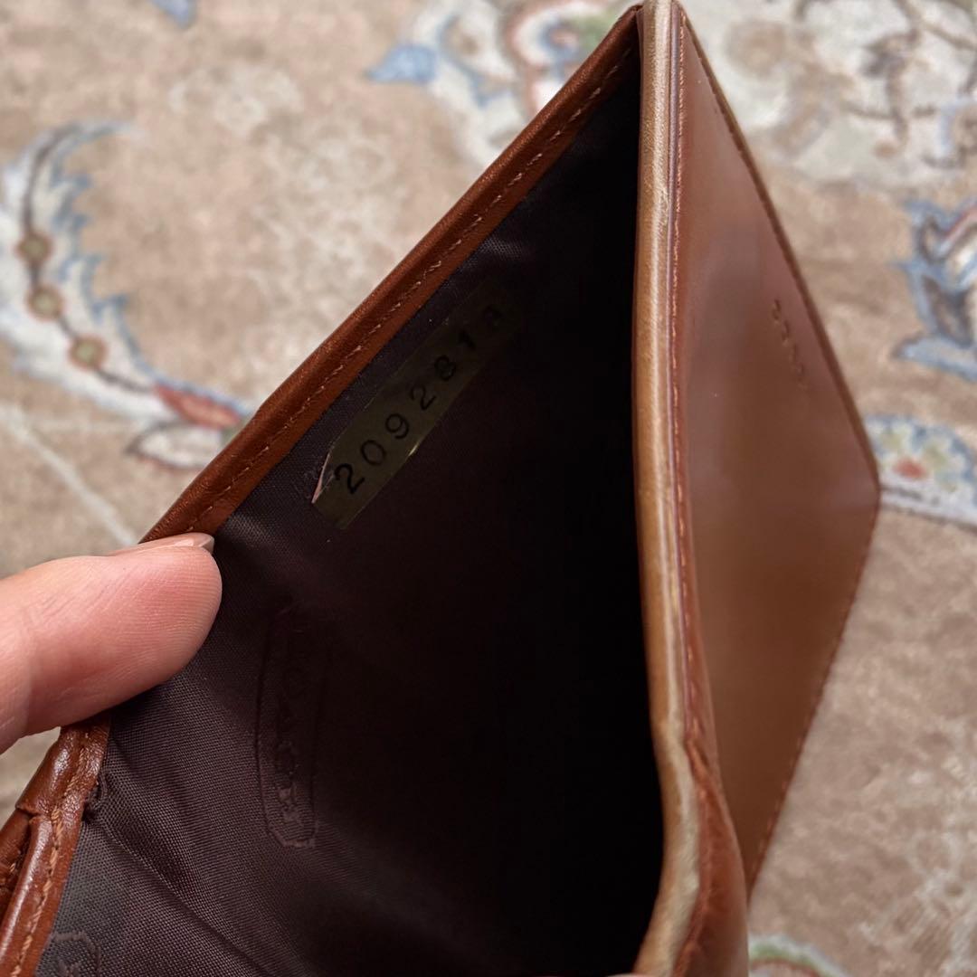 COACH財布　キャメル