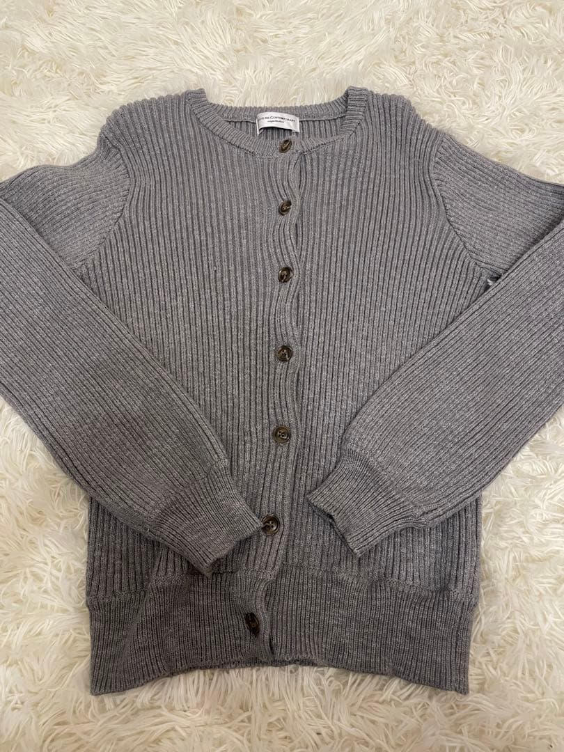 トップス Rib Knit Cardigan