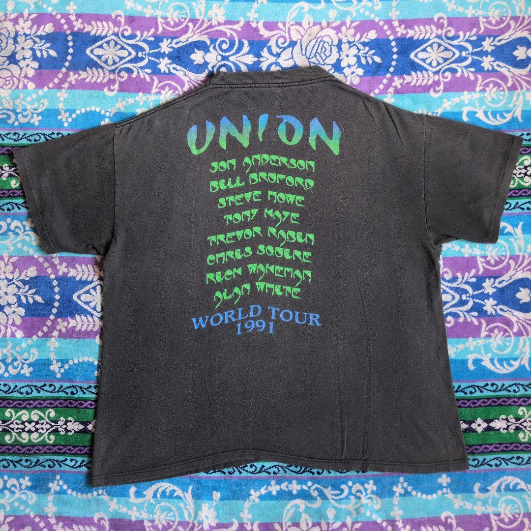 YES イエス UNION 1991 90s ヴィンテージ Tシャツ XL