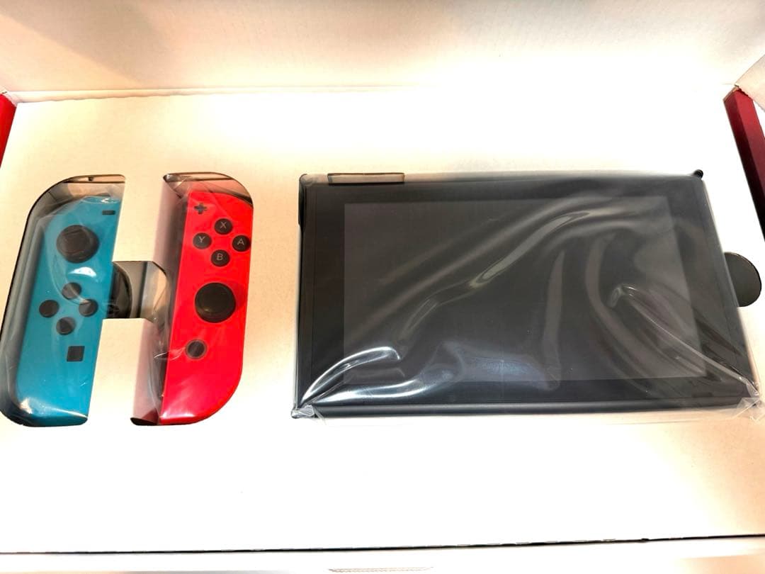 Nintendo Switch 本体　ネオンピンク/ブルー　未使用品02